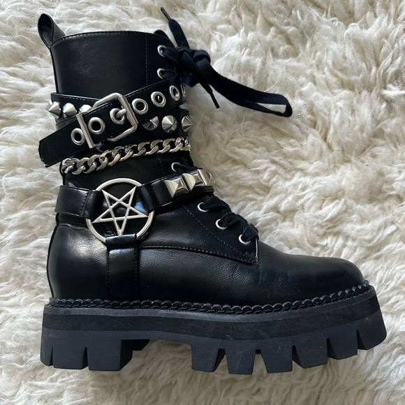 Killstar Kero Scene Boots - Picture 5 of 6